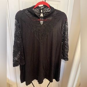 Lace Embellished shirt